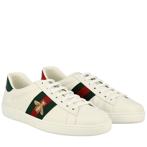 gucci white shoes mens|More.